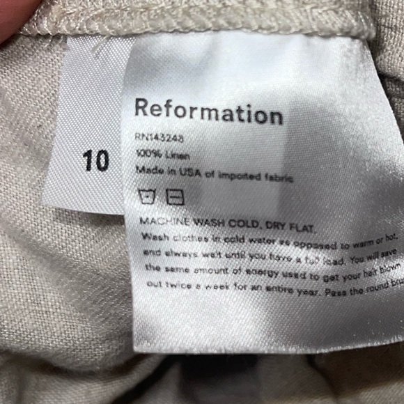 EUC Reformation Linen Norman Pant - Picture 9 of 11